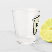 Een PAAR Aces Shot Glas (Links)