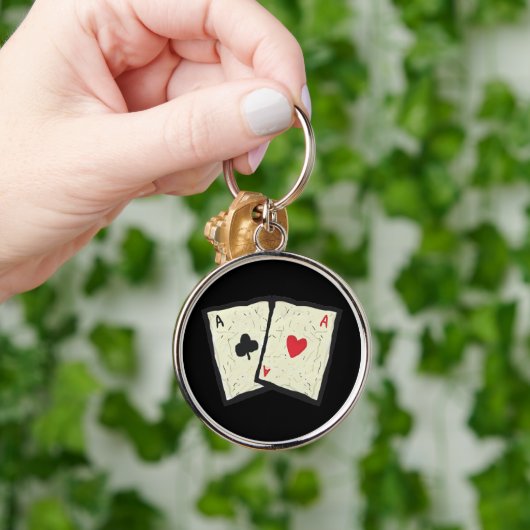 Een PAAR Aces Sleutelhanger (Hand)