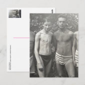 Een paar baders briefkaart (Voorkant / Achterkant)