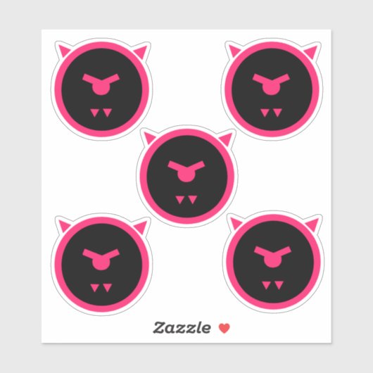 Een paar Blixers Jsab baas angryones Sticker (Vel)