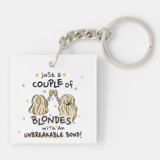 "Een paar blondjes" Sleutelhanger
