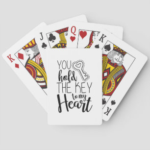 Een paar cadeaus... je houdt de sleutel in mijn ha pokerkaarten