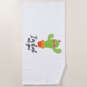 Een paar cadeautjes die ik op je heb strandlaken (Voorkant)