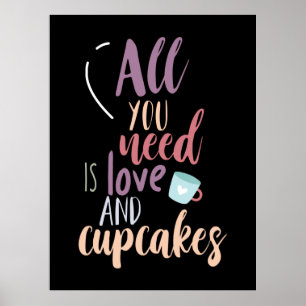 Een paar cadeautjes die je nodig hebt, is liefde e poster