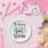 Een paar cadeautjes het grootste wat je ooit zult  papieren bordje (Feest)