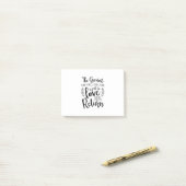 Een paar cadeautjes het grootste wat je ooit zult post-it® notes (Op bureau)