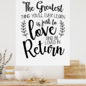 Een paar cadeautjes het grootste wat je ooit zult poster (Keuken)