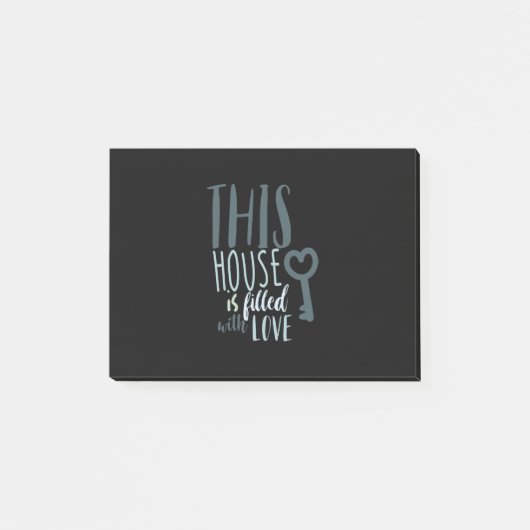 Een paar cadeautjes in dit Parlement vol liefde Post-it® Notes (Voorkant)