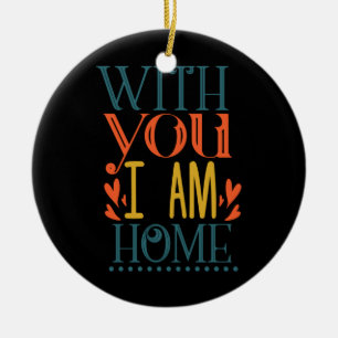 Een paar cadeautjes met u... keramisch ornament