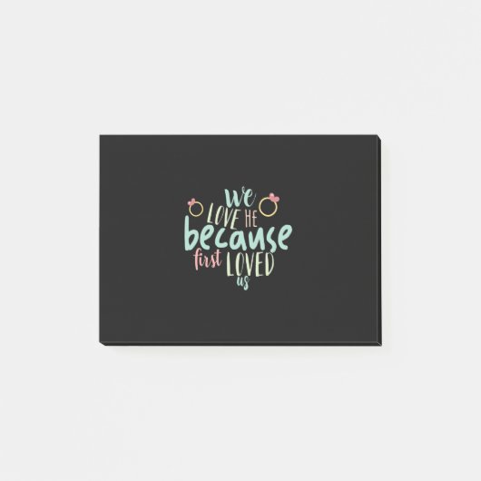 Een paar cadeautjes omdat we er het eerst van hiel post-it® notes (Voorkant)