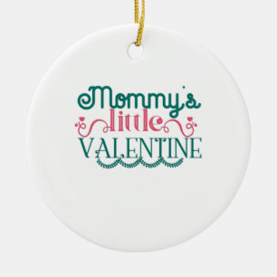 Een paar cadeautjes van mama's Valentijn Keramisch Ornament