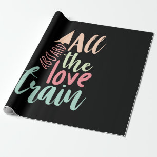 Een paar cadeautjes voor alle liefdestreinen cadeaupapier