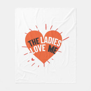 Een paar cadeautjes voor de dames die van me houde fleece deken