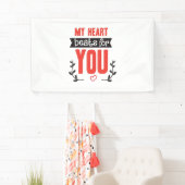 Een paar cadeautjes voor je. spandoek (Insitu)