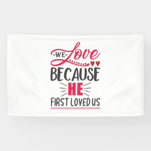 Een paar cadeautjes waar we van houden, omdat hij  spandoek