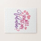 Een paar cadeautjes zijn mijn Valentijn. Legpuzzel (Horizontaal)