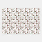 Een paar cent houdt van het ompakken van papierbla inpakpapier vel (Voorkant 2)