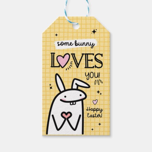 Een paar cent houdt van je gelukkige Labels met pa Cadeaulabel (Voorkant)