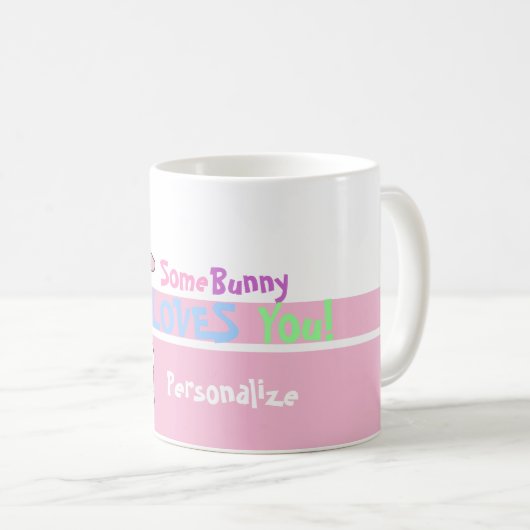 Een paar cent houdt van je - Pasen Koffiemok (Voorkant rechts)