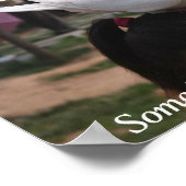 Een paar dagen ben je de duief...Poster. Poster (Hoek)