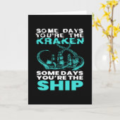 Een paar dagen ben je de Kraken Piraten Kaart (Gele Bloem)