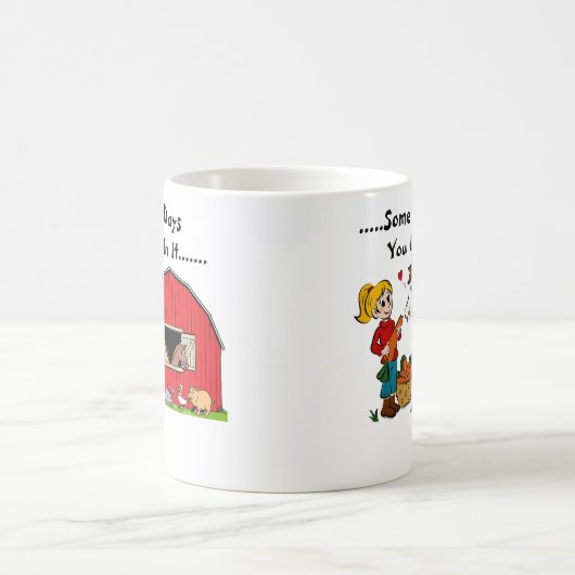 Een paar dagen dat je erin stapt, Boerderij-koffie Koffiemok (Center)