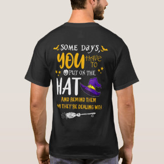 Een paar dagen dat je het Pet Witch Halowe moet aa T-shirt