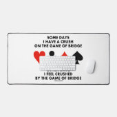 Een paar dagen heb ik een slag op het spel van de  bureaumat (Keyboard & Muis)