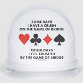 Een paar dagen heb ik een slag op het spel van de  sneeuwbol (Voorkant)