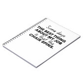 Een paar dagen is het beste van mijn werk dat notitieboek (Linkerzijde)