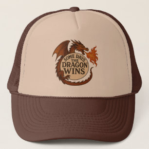Een paar dagen later wint de draak trucker pet