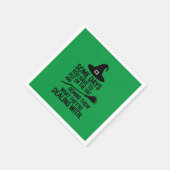 Een paar dagen moet je het Pet halloween aandoen Servet (Hoek)