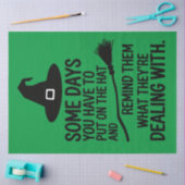 Een paar dagen moet je het Pet halloween aandoen Tissuepapier (Craft)