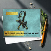 Een paar dansen in de nacht briefkaart