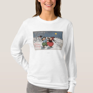 Een paar dansen in het moonlight t-shirt