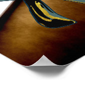 Een paar dansen in het nachtelijke poster (Hoek)