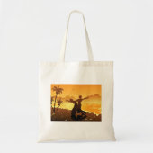 Een paar dansen op de strand Canvas tas (Voorkant)