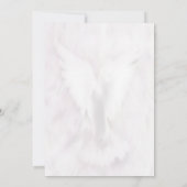 Een paar dove bruiloft kaart (Achterkant)