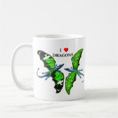 Een paar dragons koffiemok (Links)