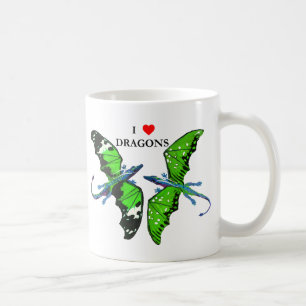 Een paar dragons koffiemok