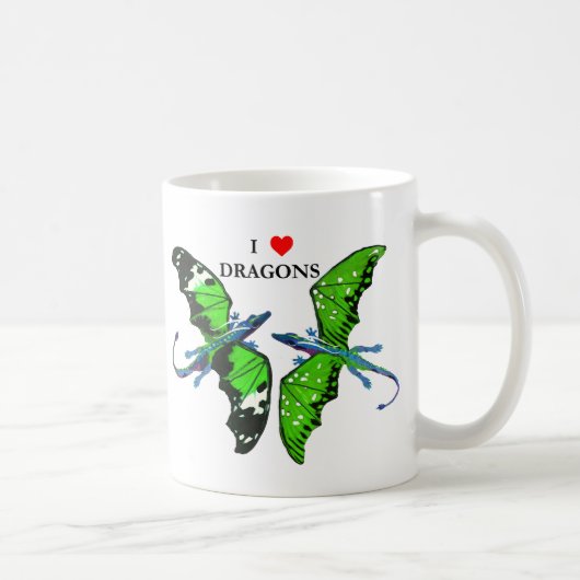Een paar dragons koffiemok (Rechts)