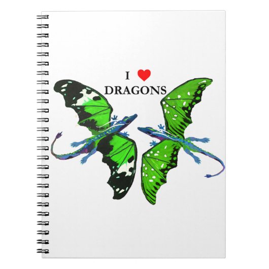 Een paar dragons notitieboek (Voorkant)