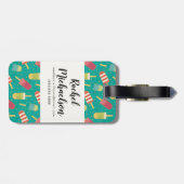 Een paar flauwvallen in de Sun Step Bagagelabel (Achterkant horizontaal)