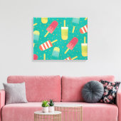 Een paar flauwvallen in de Sun Step Canvas Afdruk (Insitu (Woonkamer))