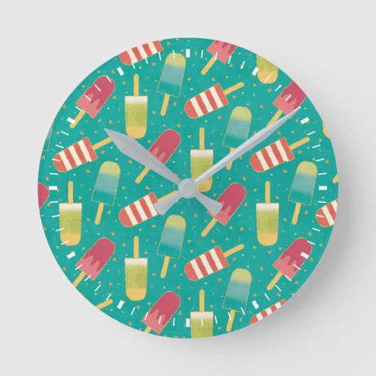 Een paar flauwvallen in de Sun Step Ronde Klok (Voorkant)