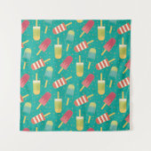 Een paar flauwvallen in de Sun Step Wandkleed (Voorkant (horizontaal))