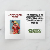 Een paar geweldige Mannen werden brandweerman jari Kaart (Binnen)