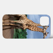 Een paar Giraffes op de weg, Kruger National Case-Mate iPhone Case (Achterkant (horizontaal))