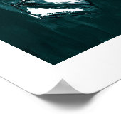 Een paar hedendaagse Abstracte Art MC Belkadi 16x2 Poster (Hoek)