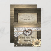 Een paar Hoefijzers Hart Weddenschappen Tafel Esco Kaart (Voorkant / Achterkant)